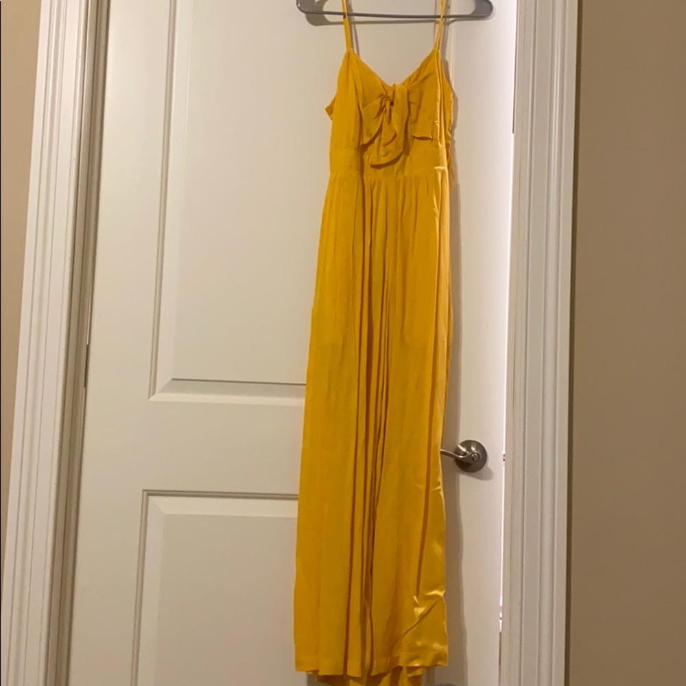 Yellow jumpsuit
